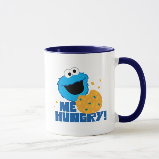 Cookie Monster | Ik hongerig! Mok (Rechts)