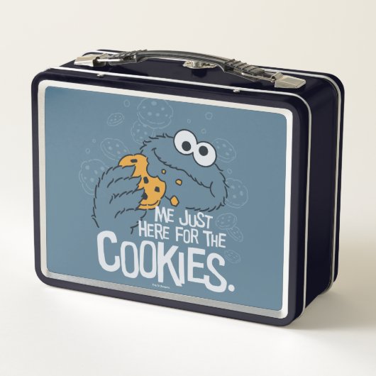 Cookie Monster | Ik kom hier voor de koekjes (Achterkant)