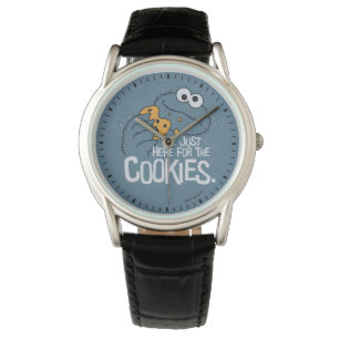 Cookie Monster   Ik kom hier voor de koekjes Horloge