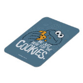 Cookie Monster | Ik kom hier voor de koekjes. Magneet (Linkerzijde)