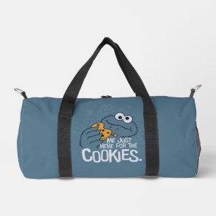 Cookie Monster Ik kom hier voor de koekjes. Plunjezak