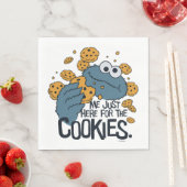 Cookie Monster | Ik kom hier voor de koekjes. Servetten (Insitu)