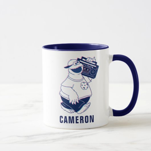 Cookie Monster | Jamming with the Boom Box Mok (Rechts)