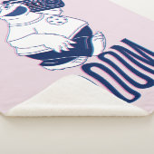 Cookie Monster | Jamming with the Boom Box Sherpa Deken (3/4)