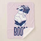 Cookie Monster | Jamming with the Boom Box Sherpa Deken (Voorkant)