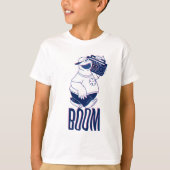 Cookie Monster | Jamming with the Boom Box T-shirt (Voorkant)