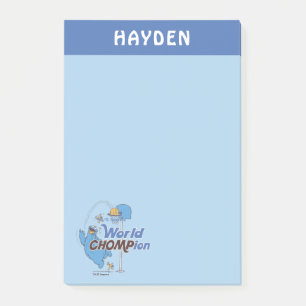 Cookie Monster   Jouw namen toevoegen Post-it® Notes