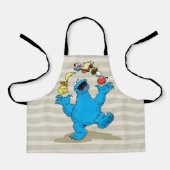  Cookie Monster Juggling Schort (Voorkant)