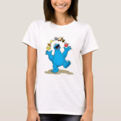  Cookie Monster Juggling T-shirt (Voorkant)