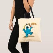 Cookie Monster Juggling Tote Bag (Voorkant (product))