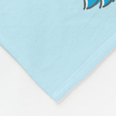 Cookie Monster Kerstmis Fleece Deken (Hoek)