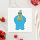 Cookie Monster Kerstmis Servet (Insitu)