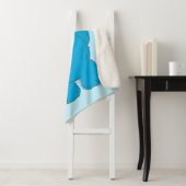 Cookie Monster Kerstmis Sherpa Deken (In situ)