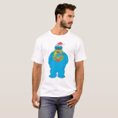  Cookie Monster Kerstmis T-shirt (Voorkant volledig)