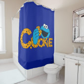 Cookie Monster | Koekje! Douchegordijn (In situ)