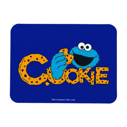Cookie Monster | Koekje! Magneet (Horizontaal)
