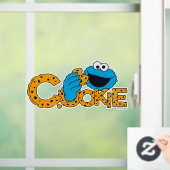Cookie Monster | Koekje! Raamsticker (Huis)