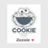 Cookie Monster | Koekje sinds 1969 Sticker (Vel)