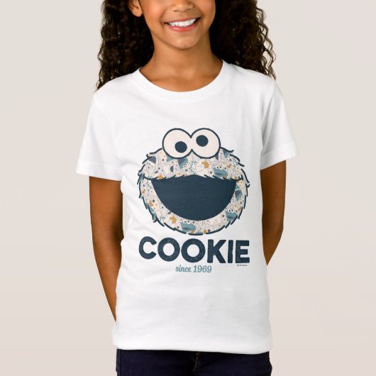 Cookie Monster | Koekje sinds 1969 T-shirt (Voorkant)