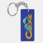 Cookie Monster | Koekje! Sleutelhanger (Voorkant Links)