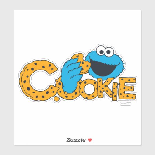 Cookie Monster | Koekje! Sticker (Vel)