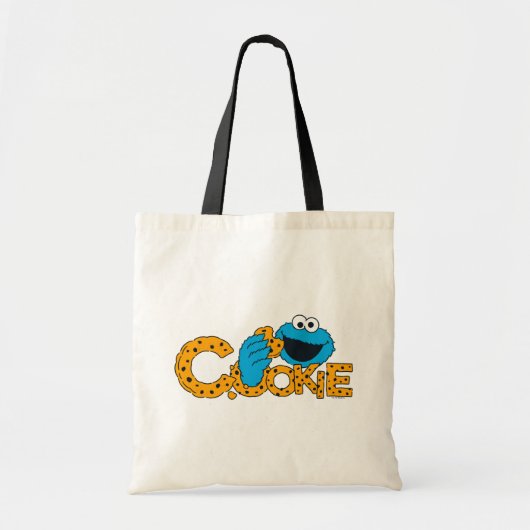 Cookie Monster | Koekje! Tote Bag (Voorkant)