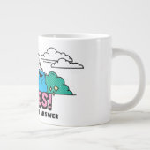 Cookie Monster | Koekjes Altijd het juiste antwoor Grote Koffiekop (Rechts)