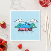 Cookie Monster | Koekjes Altijd het juiste antwoor Servet (Insitu)