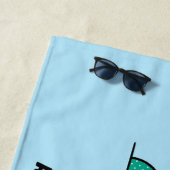 Cookie Monster | Koekjes Altijd het juiste antwoor Strandlaken (In situ)