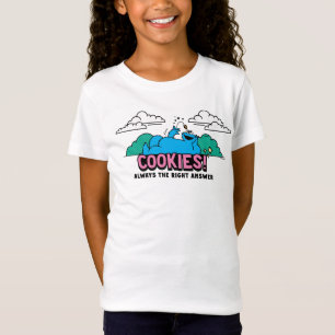 Cookie Monster   Koekjes Altijd het juiste antwoor T-shirt