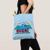 Cookie Monster | Koekjes Altijd het juiste antwoor Tote Bag (Dichtbij)