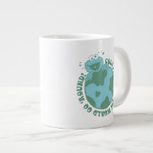 Cookie Monster | Koekjes maken de wereld draaiend Grote Koffiekop (Voorkant rechts)