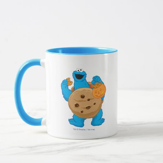 Cookie Monster | Koekjeskostuum Mok (Links)