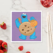 Cookie Monster | Koekjeskostuum Servet (Insitu)