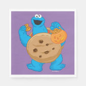 Cookie Monster | Koekjeskostuum Servet (Voorkant)