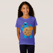Cookie Monster | Koekjeskostuum T-shirt (Voorkant volledig)