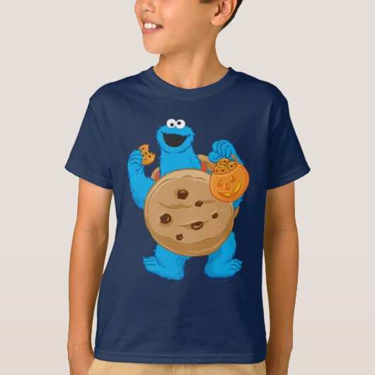 Cookie Monster | Koekjeskostuum T-shirt (Voorkant)