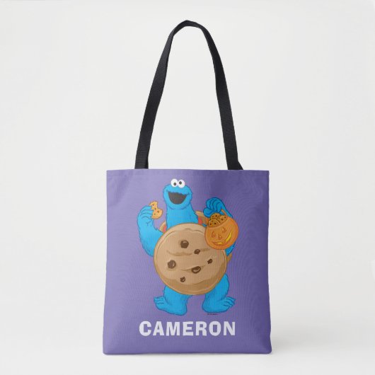 Cookie Monster | Koekjeskostuum Tote Bag (Voorkant)