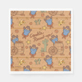 Cookie Monster | Koekjesrondlooppatroon Servet (Voorkant)