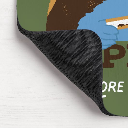 Cookie Monster | Meer zedels verkennen Muismat (Hoek)