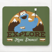 Cookie Monster | Meer zedels verkennen Muismat (Voorkant)