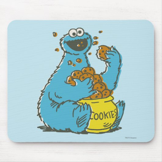 Cookie Monster  Muismat (Voorkant)