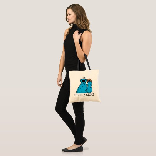 Cookie Monster | Nog vers Tote Bag (Voorkant (model))