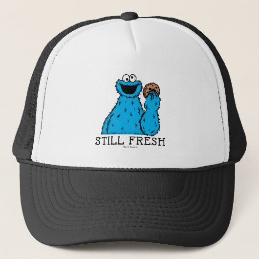 Cookie Monster | Nog vers Trucker Pet (Voorkant)