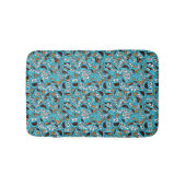 Cookie Monster | Nom Nom Nom Pattern Badmat (Voorkant)