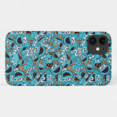 Cookie Monster | Nom Nom Nom Pattern Case-Mate iPhone Case (Achterkant (horizontaal))