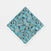 Cookie Monster | Nom Nom Nom Pattern Servet (Hoek)