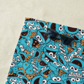Cookie Monster | Nom Nom Nom Pattern Strandlaken (In situ)