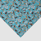 Cookie Monster | Nom Nom Nom Pattern Tissuepapier (Detail)