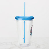 Cookie Monster | Om Nom Nom Acryl Drinkbeker (Rechts)